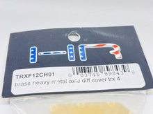 Load image into Gallery viewer, Hot Racing Trxf12ch01 Heavy 70G Brass Differential Cover Trx4 Rc Part #8720
