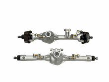 Load image into Gallery viewer, Vanquish Products D44 Clear Aluminum Front &amp; Rear Axles W SSD Knuckles #19903
