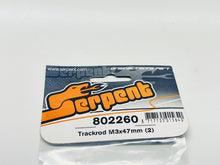 Load image into Gallery viewer, Serpent 802260 Trackrod M3x47mm (2) Rc Part #8812
