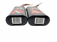 Load image into Gallery viewer, (2) Gens Ace 5000Mah 6 Cell 7.2V NiMH Battery W Tamiya Connector Rc Part #19880
